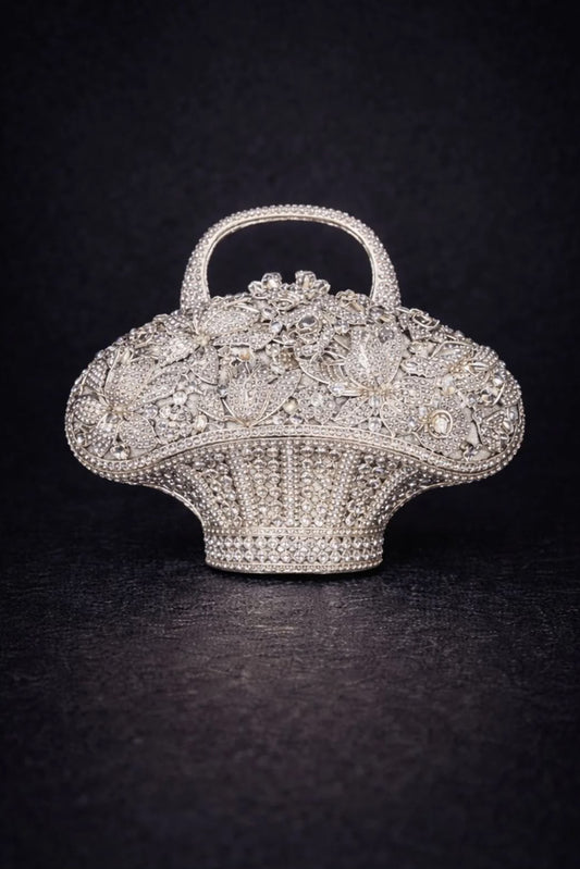 Crystal Bouquet Clutch