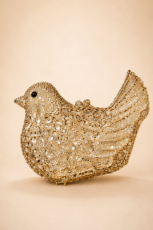 Golden Bird Clutch