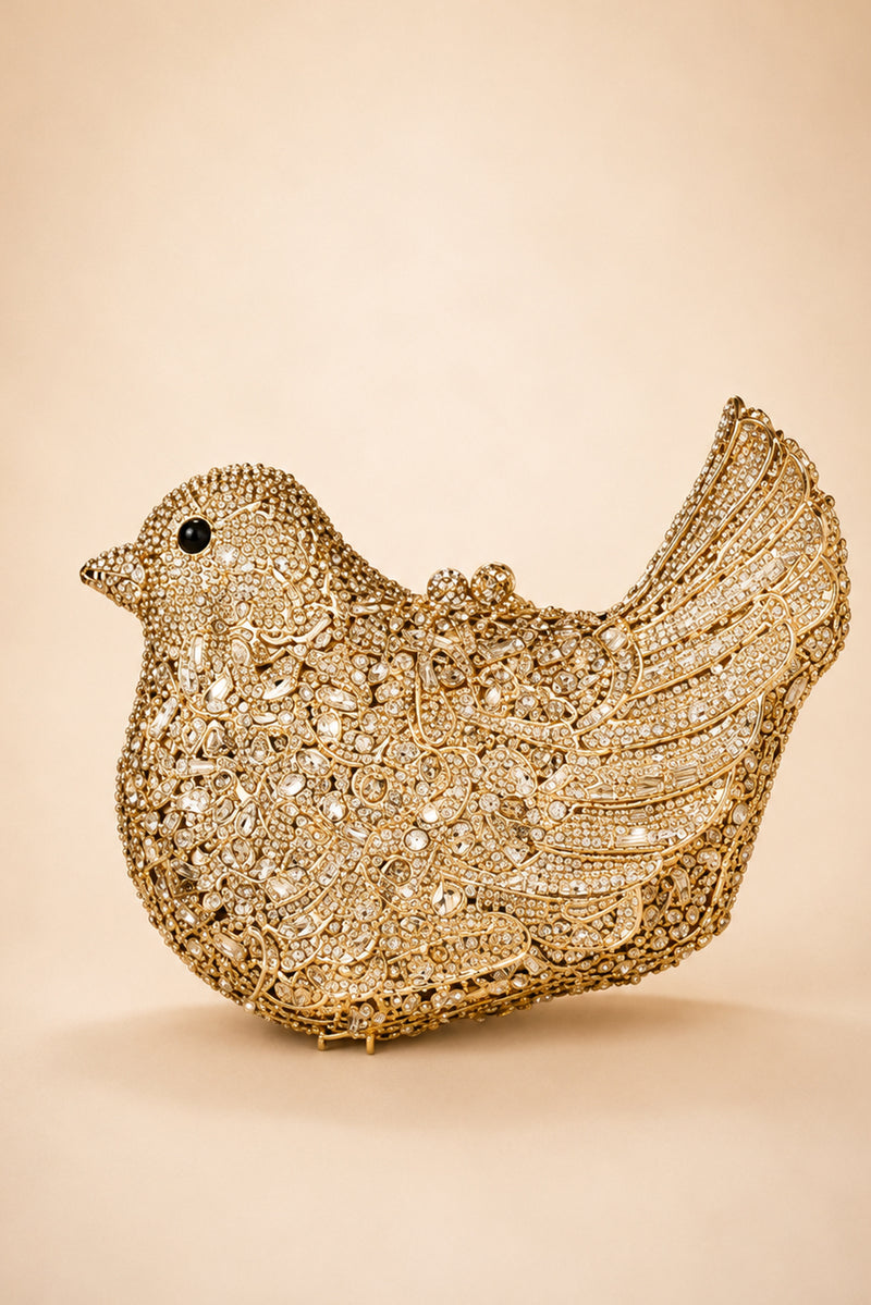 Golden Bird Clutch