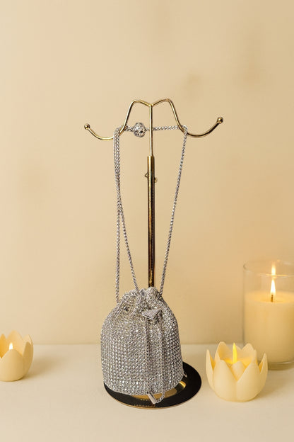 Noor-Silver With White