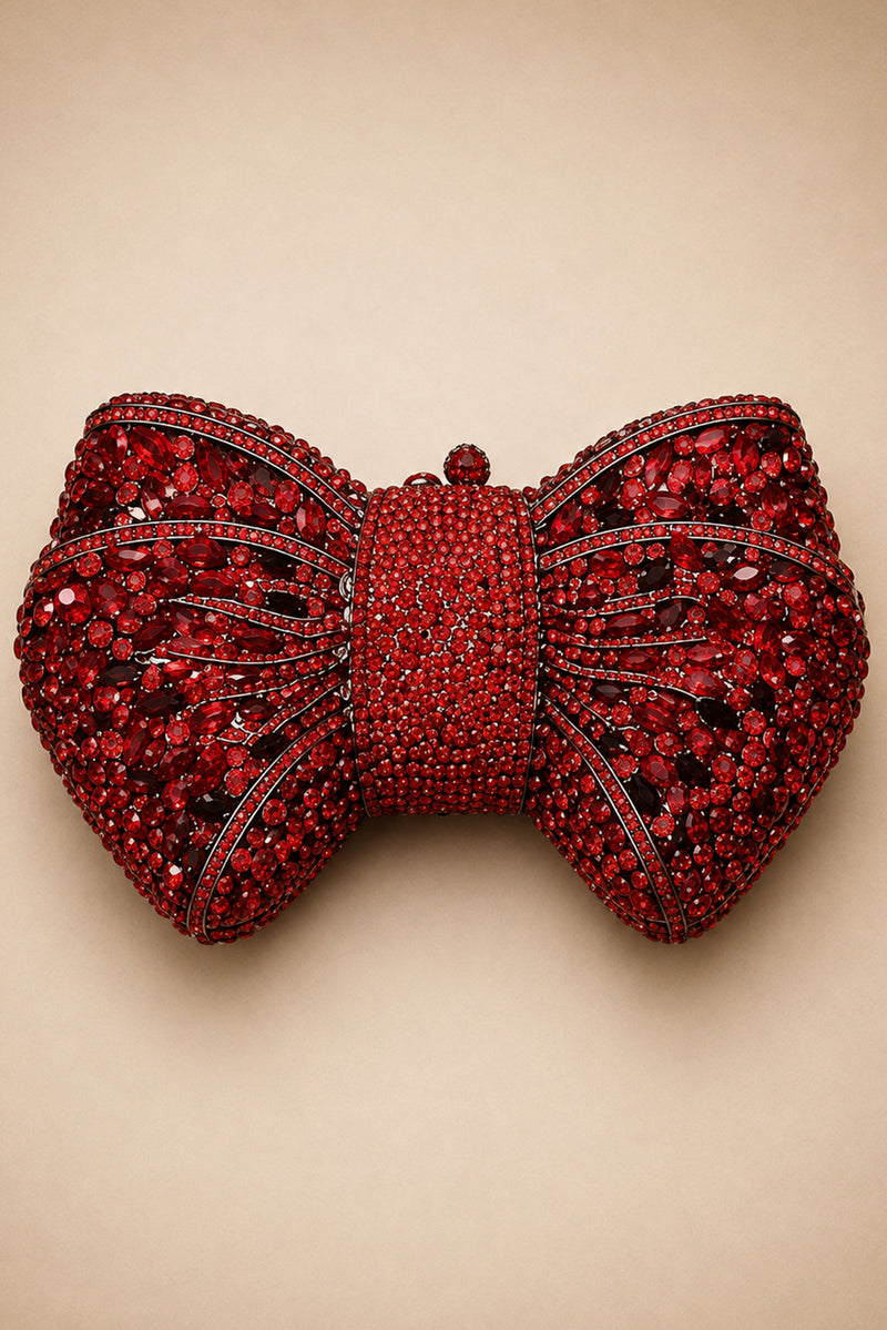 The Bride Red Clutch