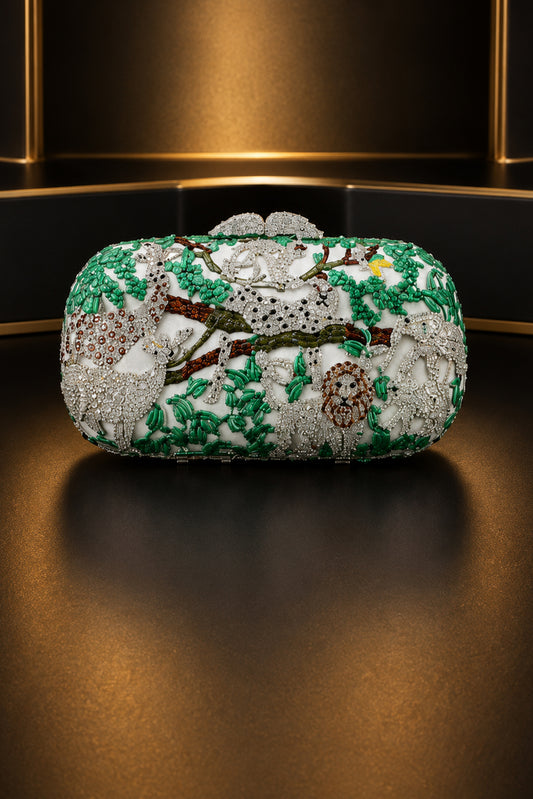 The Glitz Jungle Clutch