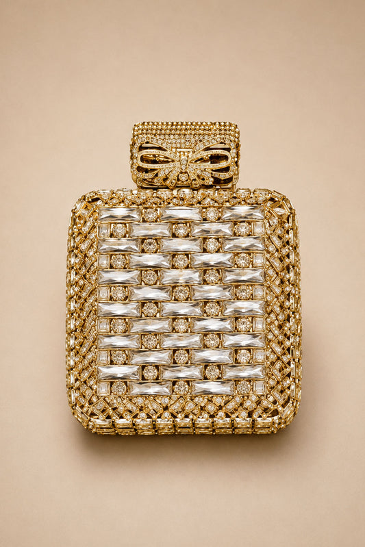 The Golden Hour Perfume Clutch