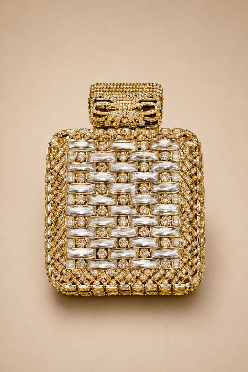 The Golden Hour Perfume Clutch