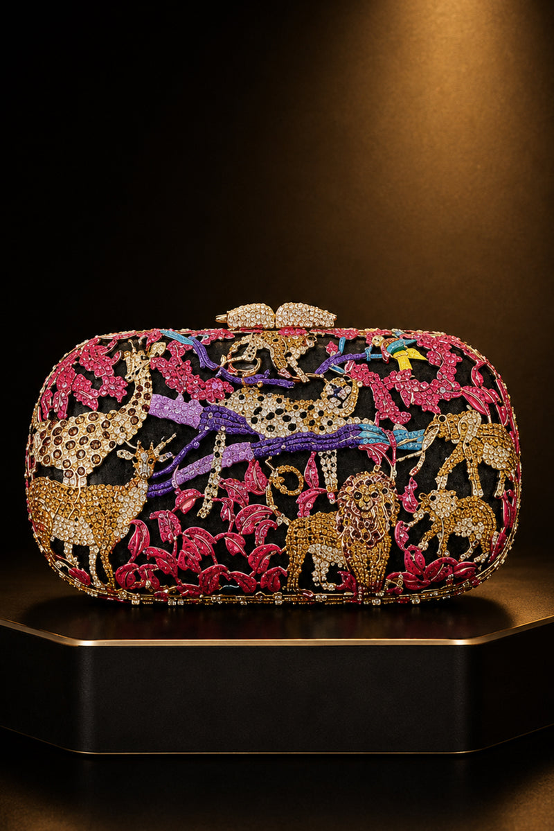The Pink Tropical Clutch
