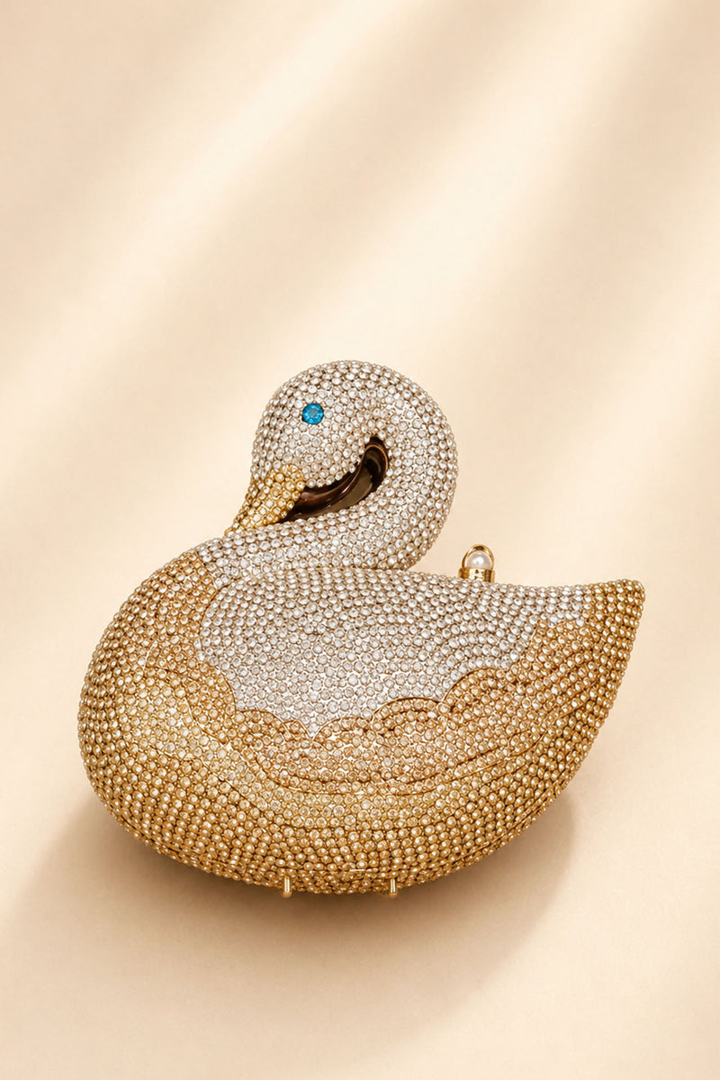 The Bridal Swan Clutch